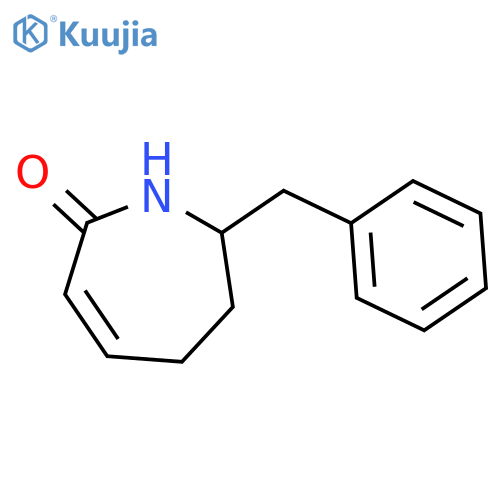 2H-AZEPIN-2-ONE, 1,5,6,7-TETRAHYDRO-7-(PHENYLMETHYL)- structure