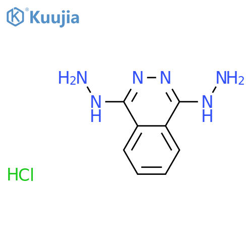 Phthalazine,1,4-dihydrazinyl-, hydrochloride (1:?) structure