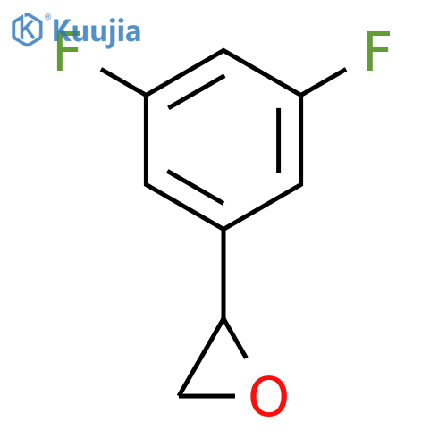 2-(3,5-difluorophenyl)oxirane structure