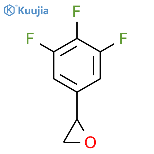 2-(3,4,5-trifluorophenyl)oxirane structure