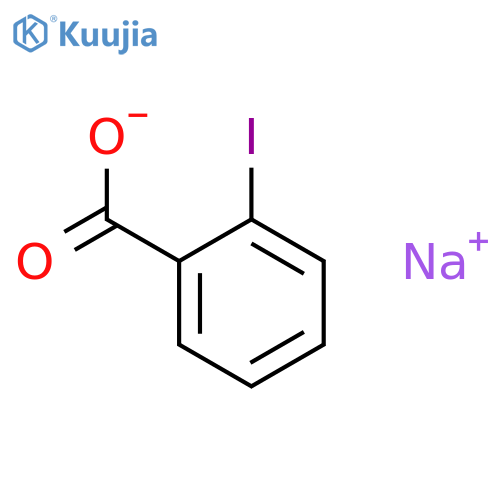 Benzoic acid, 2-iodo-,sodium salt (1:1) structure
