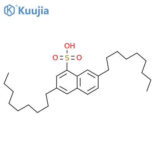 dinonylnaphthalenesulfonic acid sol. structure