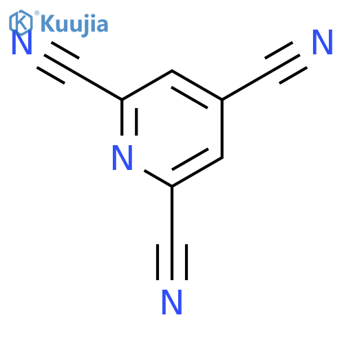 2,4,6-Pyridinetricarbonitrile structure