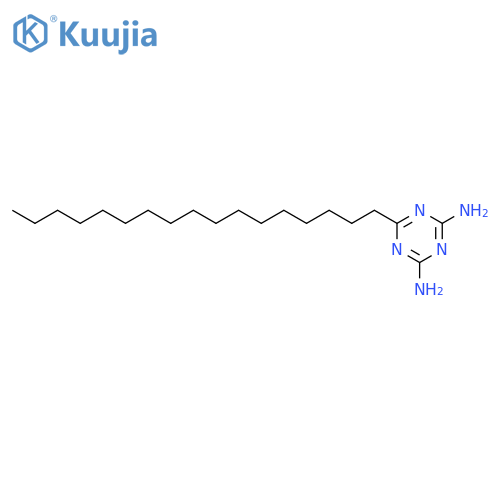 1,3,5-Triazine-2,4-diamine,6-heptadecyl- structure