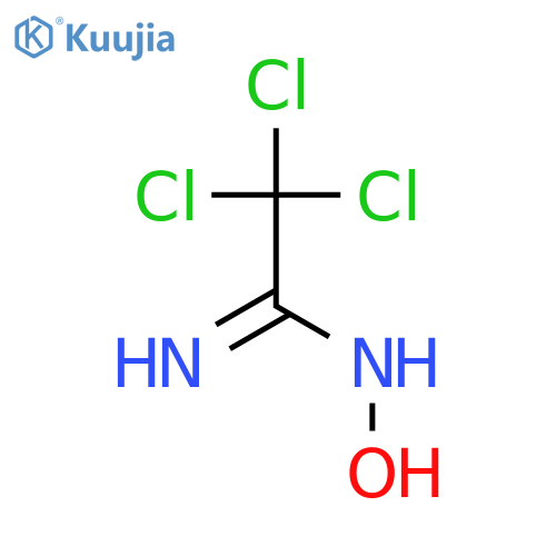 2,2,2-trichloro-N-hydroxy-acetamidine structure