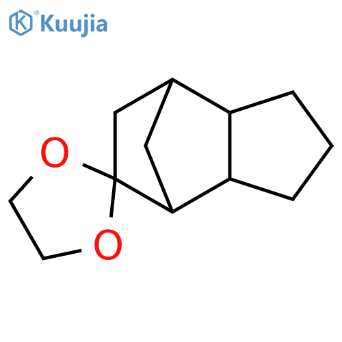 Spiro[1,3-dioxolane-2,5'-[4,7]methano[5H]indene], octahydro- structure