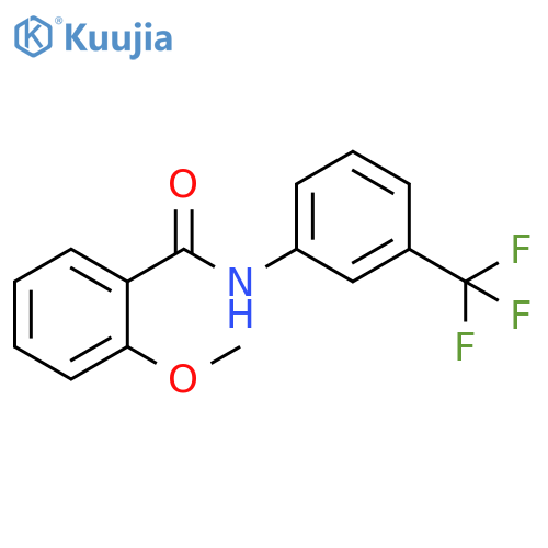 N-[3-(TrifluoroMethyl)phenyl]-2-MethoxybenzaMide, 97% structure