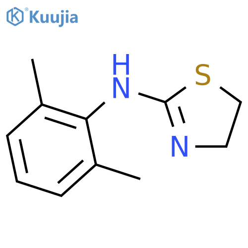 2-Thiazolamine,N-(2,6-dimethylphenyl)-4,5-dihydro- structure