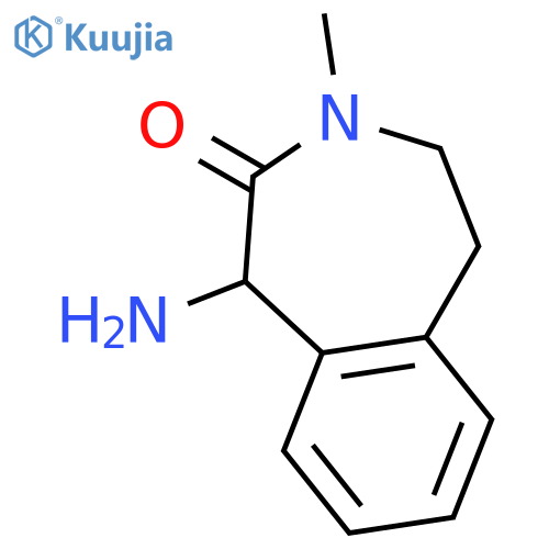 1-amino-3-methyl-4,5-dihydro-1H-benzodazepin-2(3H)-one structure