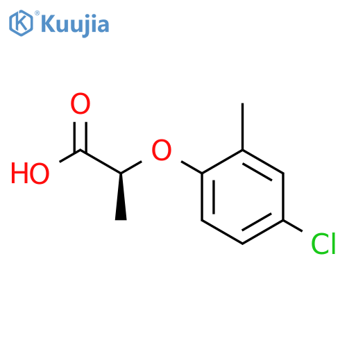 Propanoic acid,2-(4-chloro-2-methylphenoxy)-, (2S)- structure