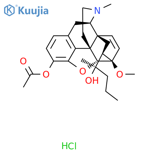 Acetorphine hydrochloride structure