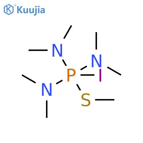 Phosphorane,tris(dimethylamino)iodo(methylthio)- (7CI,8CI) structure