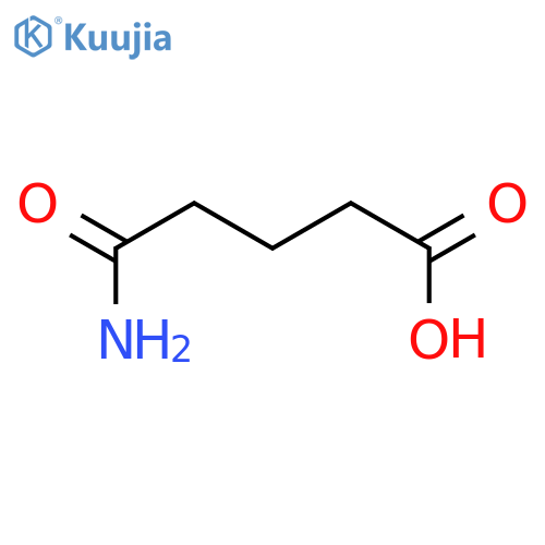 5-Amino-5-oxopentanoic acid structure