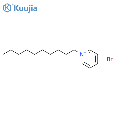 Pyridinium, 1-decyl-,bromide (1:1) structure