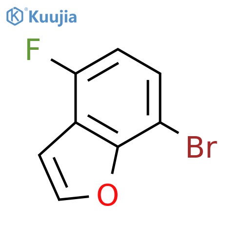 7-Bromo-4-fluorobenzofuran structure