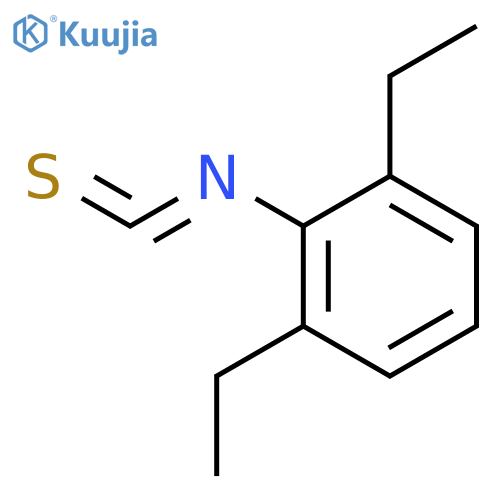 2,6-Diethylphenyl isothiocyanate structure