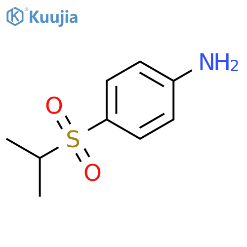 4-(propane-2-sulfonyl)aniline structure