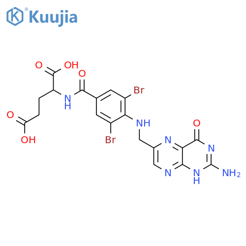 3,5-Dibromofolic Acid structure