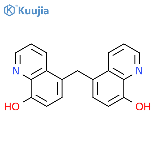 5-(8-hydroxyquinolin-5-yl)methylquinolin-8-ol structure