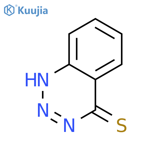 1,2,3-benzotriazine-4-thiol structure