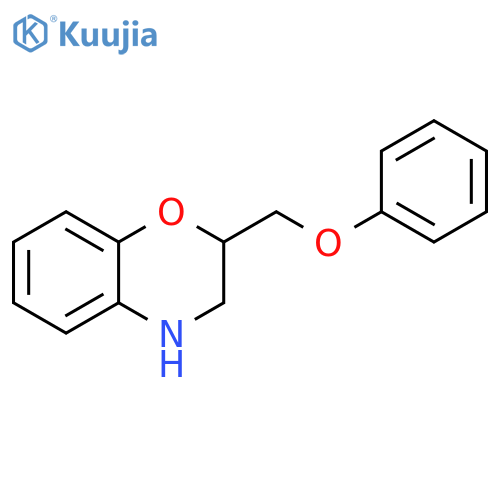 2H-1,4-Benzoxazine, 3,4-dihydro-2-(phenoxymethyl)- structure
