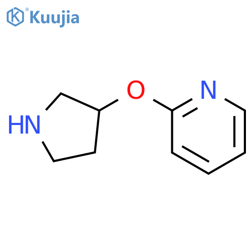 2-(Pyrrolidin-3-yloxy)pyridine structure