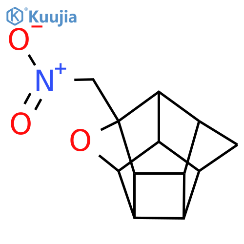 4-(nitromethyl)-5-oxahexacyclo5.4.1.0^{2,6}.0^{3,10}.0^{4,8}.0^{9,12}dodecane structure