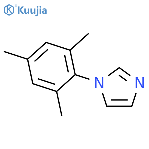 1-(2,4,6-trimethylphenyl)-1H-imidazole structure