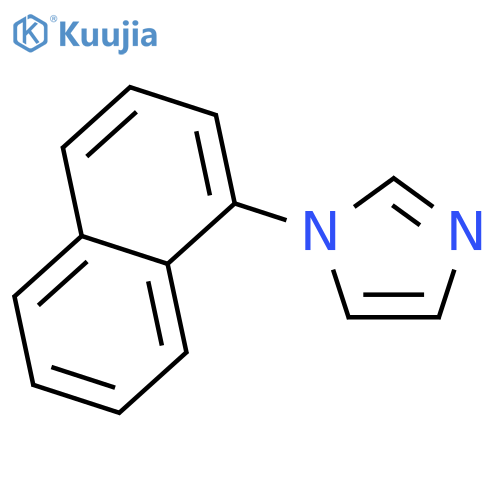 1-(1-naphthalenyl)-1H-Imidazole structure