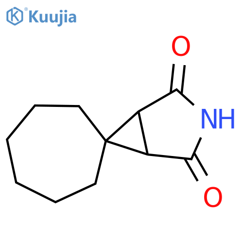 Spiro[3-azabicyclo[3.1.0]hexane-6,1'-cycloheptane]-2,4-dione structure