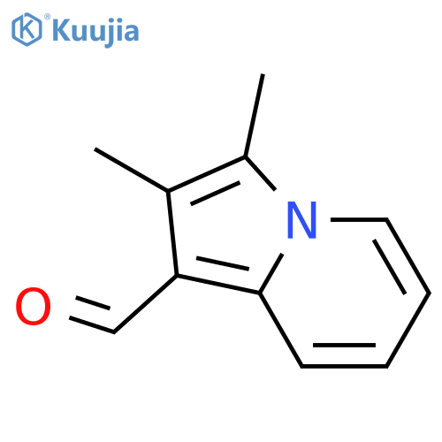 2,3-dimethylindolizine-1-carbaldehyde structure