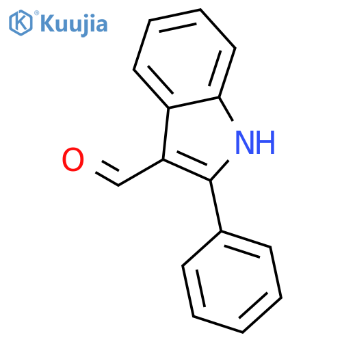 2-Phenyl-1H-indole-3-carbaldehyde structure