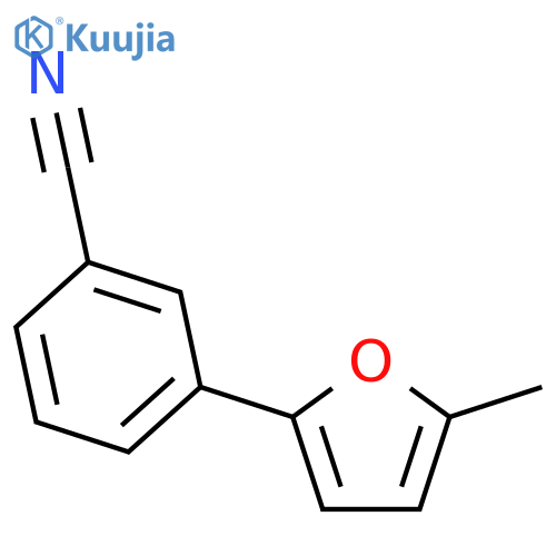 3-(5-Methyl-furan-2-yl)-benzonitrile structure