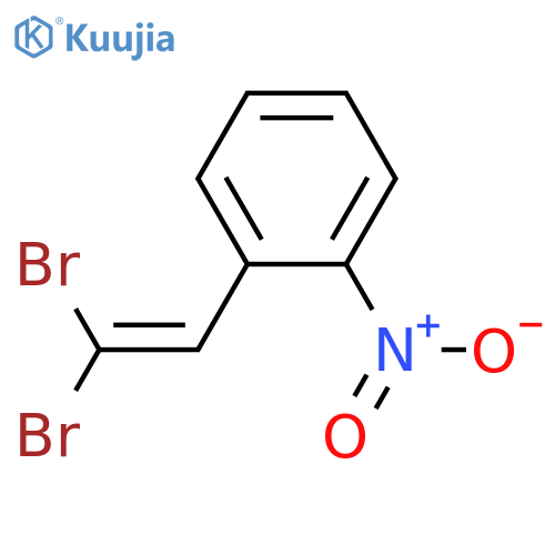 1-(2,2-Dibromovinyl)-2-nitrobenzene structure