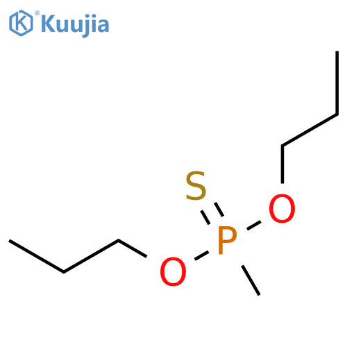 Phosphonothioic acid,methyl-, O,O-dipropyl ester (6CI,7CI,8CI,9CI) structure
