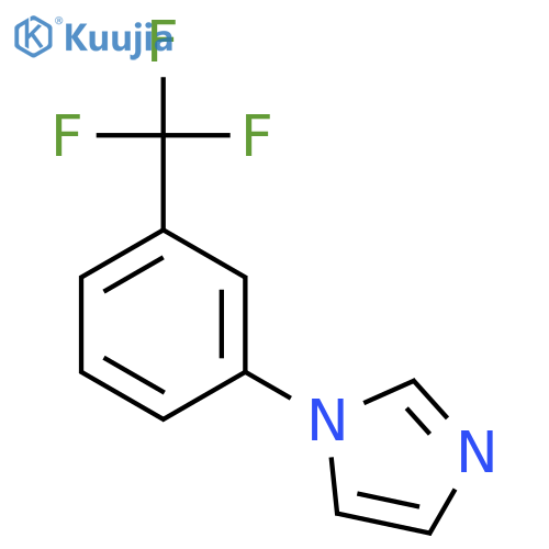 1-(3-Trifluoromethylphenyl)imidazole structure