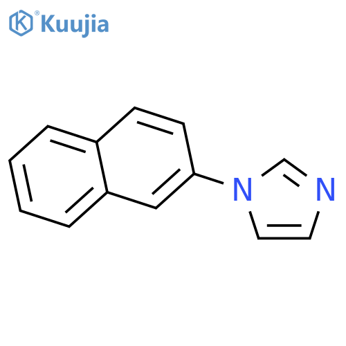1-(naphthalen-2-yl)-1H-imidazole structure