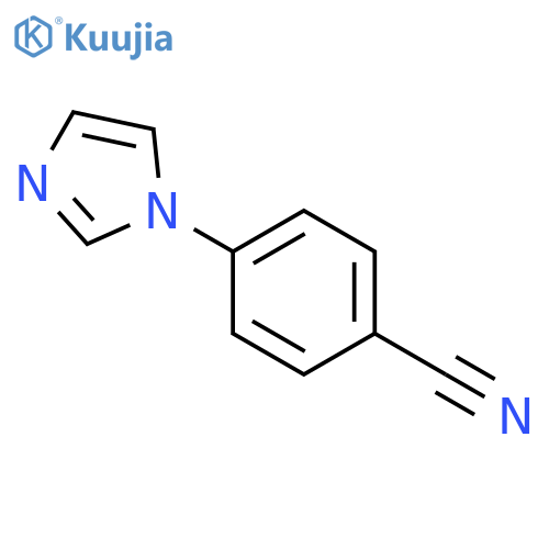 4-(1H-Imidazol-1-yl)benzonitrile structure