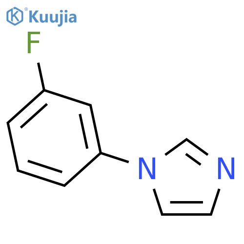 1-(3-Fluorophenyl)imidazole structure