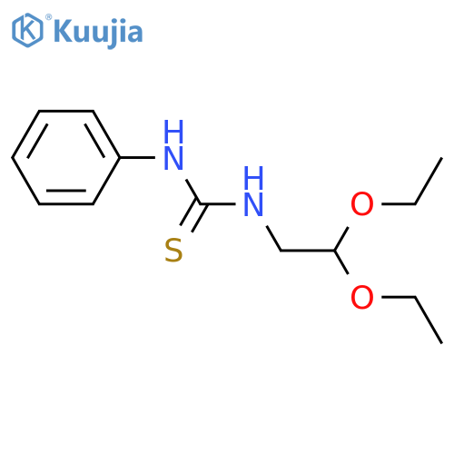 Thiourea,N-(2,2-diethoxyethyl)-N'-phenyl- structure