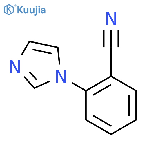 2-(1H-Imidazol-1-yl)benzonitrile structure