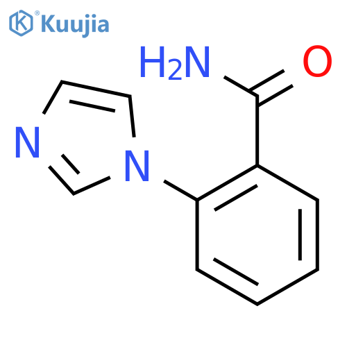 2-(1H-Imidazol-1-yl)benzenecarboxamide structure