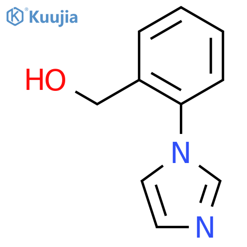 (2-Imidazol-1-yl-phenyl)methanol structure