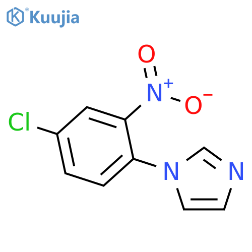 1H-Imidazole,1-(4-chloro-2-nitrophenyl)- structure