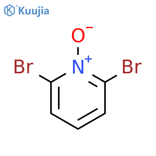 2,6-Dibromopyridine 1-oxide structure