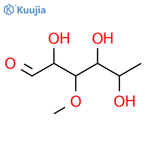 Altrose,6-deoxy-3-O-methyl- structure