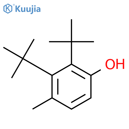 Phenol,bis(1,1-dimethylethyl)-4-methyl- structure