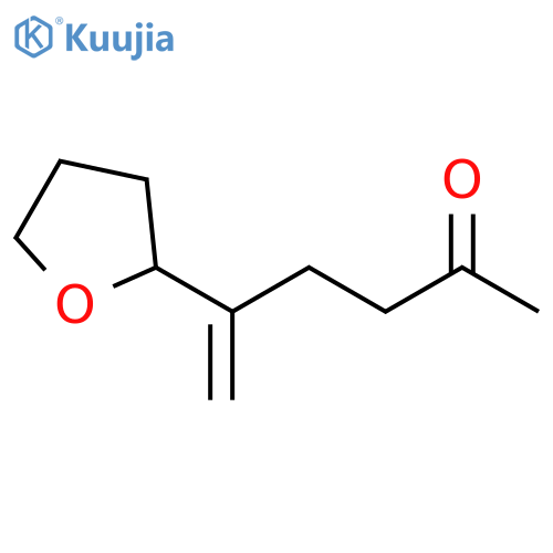5-Hexen-2-one, 5-(tetrahydro-2-furanyl)- structure