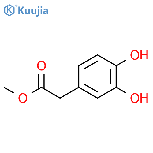 3,4-Dihydroxyphenylacetic Acid Methyl Ester structure