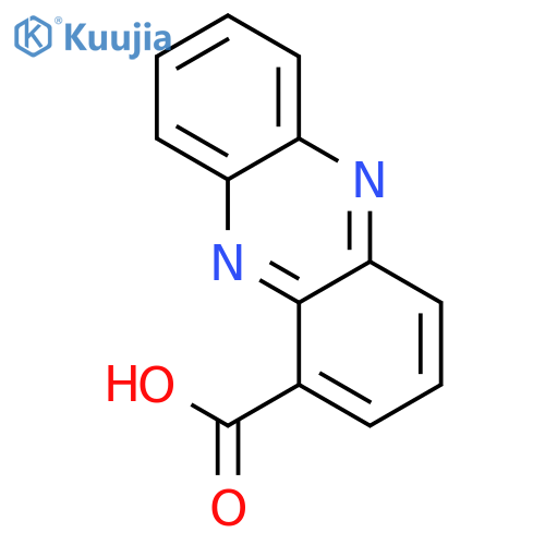 Phenazine-1-carboxylic acid structure